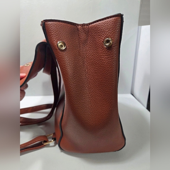 Brown Backpack/Purse - Picture 3 of 11